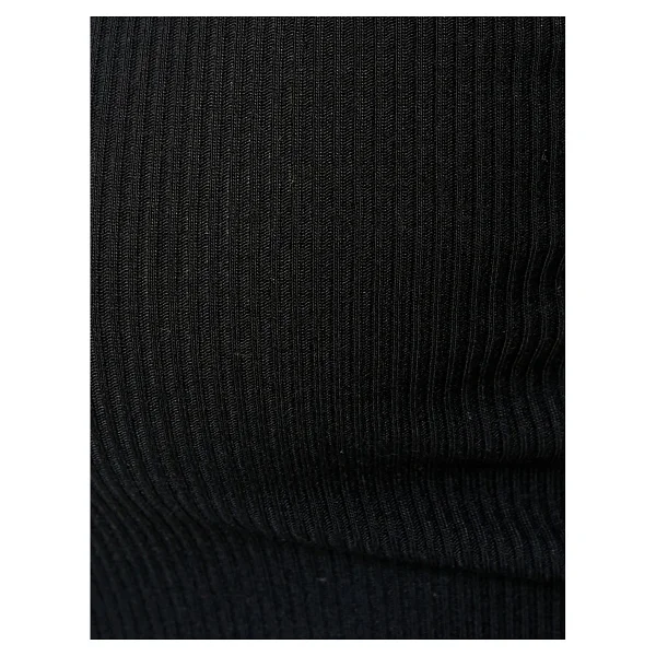 Koton Crop Atlet Yanları Büzgülü Ribanalı U Yaka - Siyah - XL - Görsel 6
