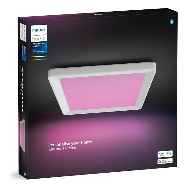 Philips Hue Tento 30x30 Cm Akıllı LED Panel Armatür - Görsel 6