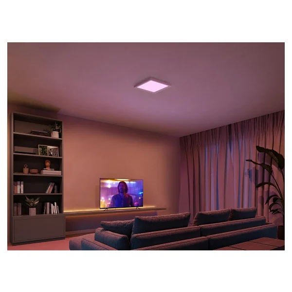 Philips Hue Tento 30x30 Cm Akıllı LED Panel Armatür - Görsel 7