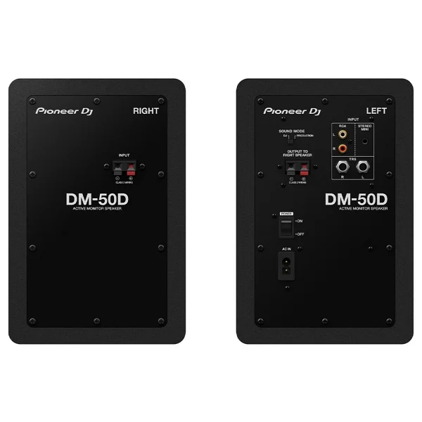 Pioneer Dj Dm-50d 5 İnç Siyah Referans Monitörü - Görsel 3
