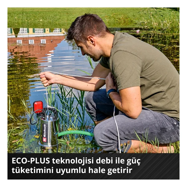 Einhell Gc-Dp 7035 N Eco Plus Kirli Su Dalgıç Pompa - Görsel 7