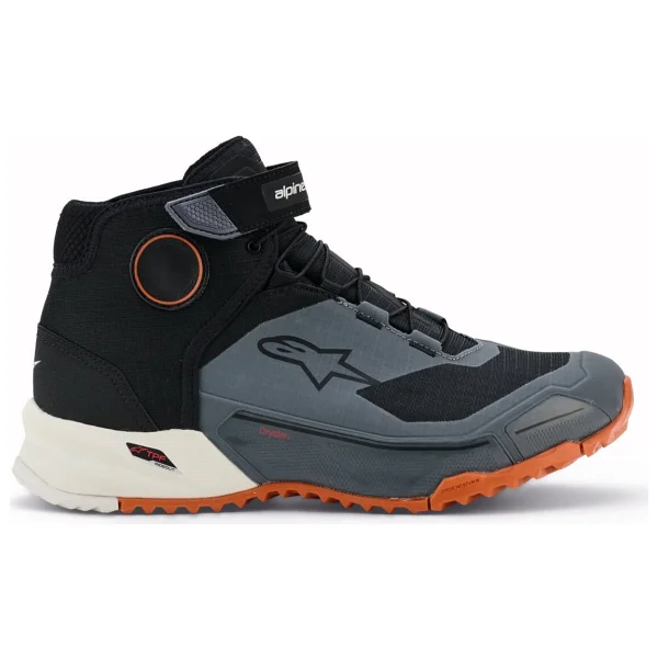 Alpinestars Cr-X Drystar Mavi-Turuncu Erkek Motosiklet Ayakkabısı - Görsel 4