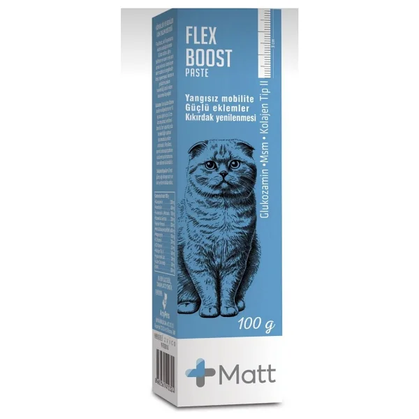 Matt Flex Boost Eklem Sağlığı Destekleyici 100 Gr Köpek Kedi Macunu - Görsel 2