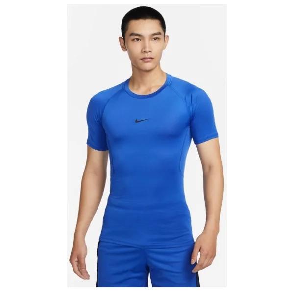 Nike Pro Dri-Fit FB7932 Kısa Kollu Bisiklet Yaka Erkek Tişört