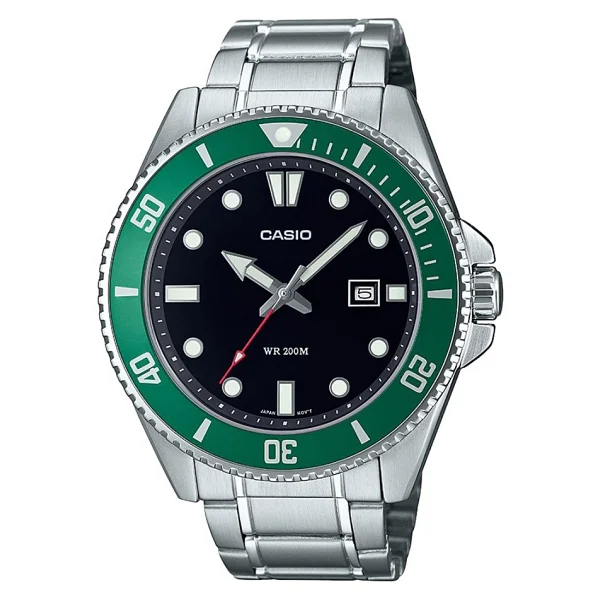 Casio Standart Mdv-107d-1a3vdf Mavi-Kırmızı Erkek Kol Saati - Görsel 7