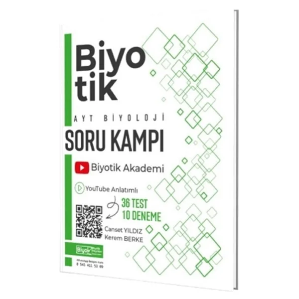 Biyotik Yayınları Ayt Biyoloji Soru Kampı - Görsel 2