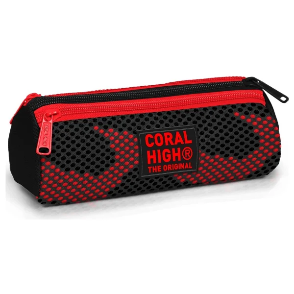 Coral High 31035 Geometrik Desenli 3 Bölmeli Kalemlik - Görsel 6