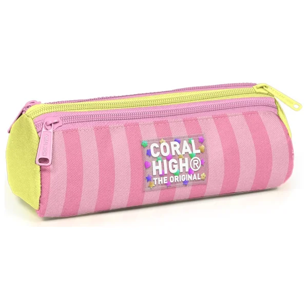 Coral High 31027 Milka Geometrik Desenli 3 Bölmeli Kalemlik - Görsel 7