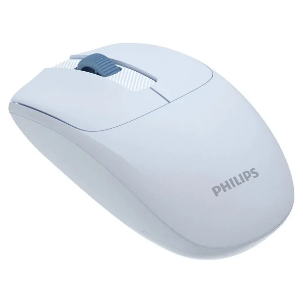 Philips Spk7398 Mavi Sessiz Optik Kablosuz Mouse - Görsel 2