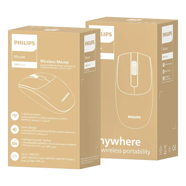 Philips Spk7398 Mavi Sessiz Optik Kablosuz Mouse - Görsel 10
