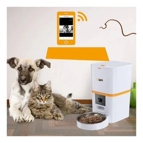 Ferplast Risto Pet Smart 6 Lt Kameralı Akıllı Otomatik Mama Kabı - Görsel 4