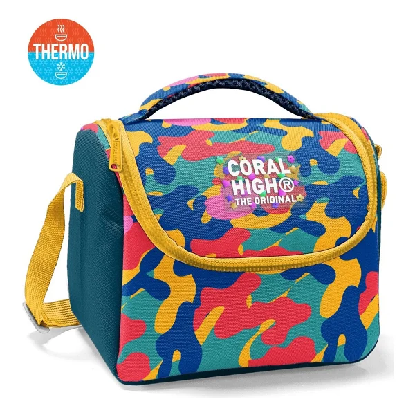 Coral High 37124 Papatya Desenli Termoslu Beslenme Çantası - Görsel 7