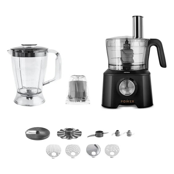 Karaca Mastermaid Power Multifunctional 10in1 Black 2000 W Gıda Hazırlama Seti - Görsel 9