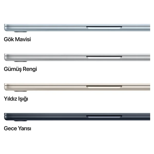 MacBook Air M5 16 GB 1 TB SSD 13.6" Mdhf4tu/A Gece Yarısı - Görsel 5