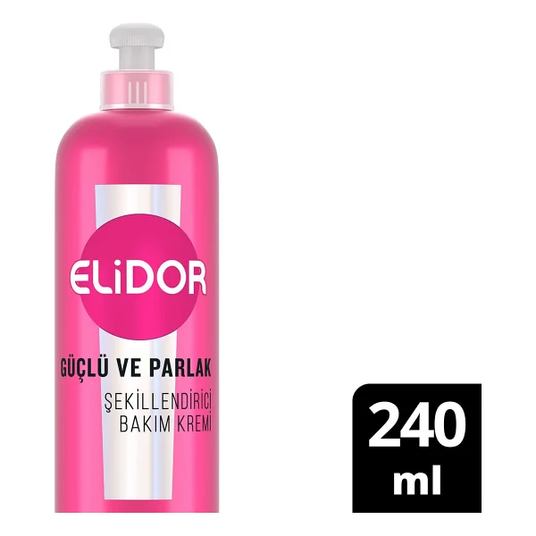 Elidor 7/24 Elektriklenme Önleyici Şekillendirici 240 Ml Saç Kremi - Görsel 2