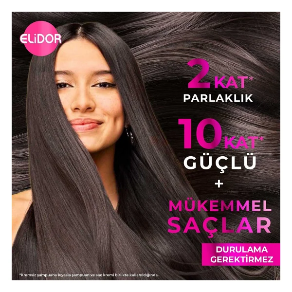 Elidor 7/24 Elektriklenme Önleyici Şekillendirici 240 Ml Saç Kremi - Görsel 9
