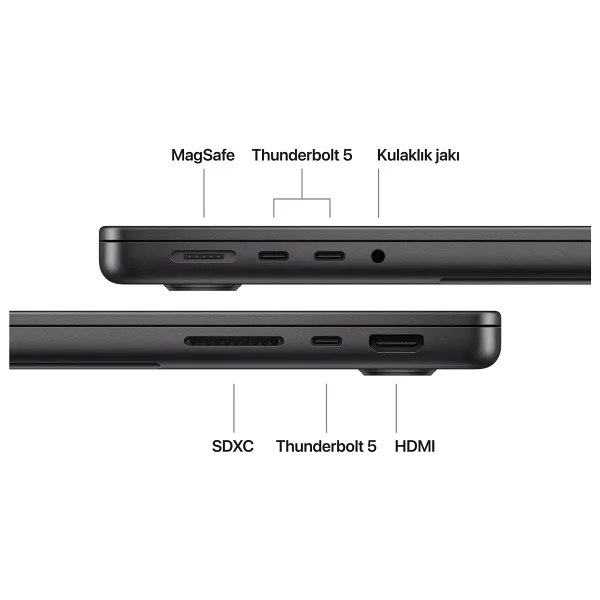 MacBook Pro M5 Pro 24 GB 2 TB SSD 14.2" Notebook - Görsel 7