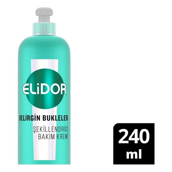Elidor 7/24 Belirgin Bukleler Şekillendirici 240 Ml Saç Kremi - Görsel 10