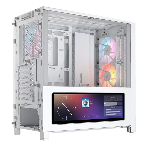 Corsair Frame 4000d Lcd Rs Argb Fanlı E-Atx Oyuncu Kasası - Görsel 4