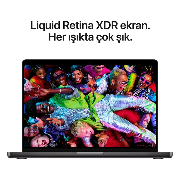 MacBook Pro M5 32 GB 1 TB SSD 14.2" Mj3d4tu/A Uzay Siyahı - Görsel 6