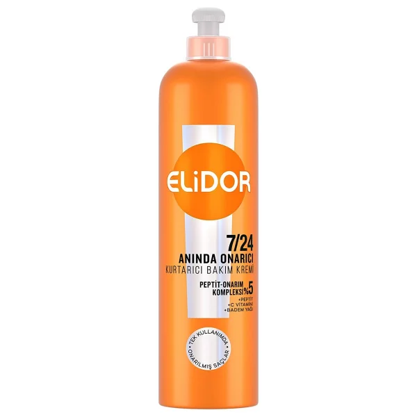 Elidor 7/24 Onarıcı Etki Şekillendirici 240 Ml Saç Kremi - Görsel 3