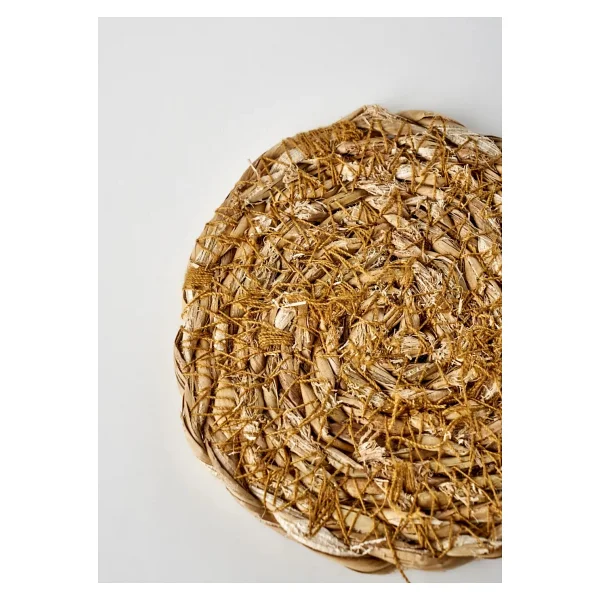 Bella Maison Rafe 6'lı Bardak Altlığı Naturel (10 Cm) - Görsel 3