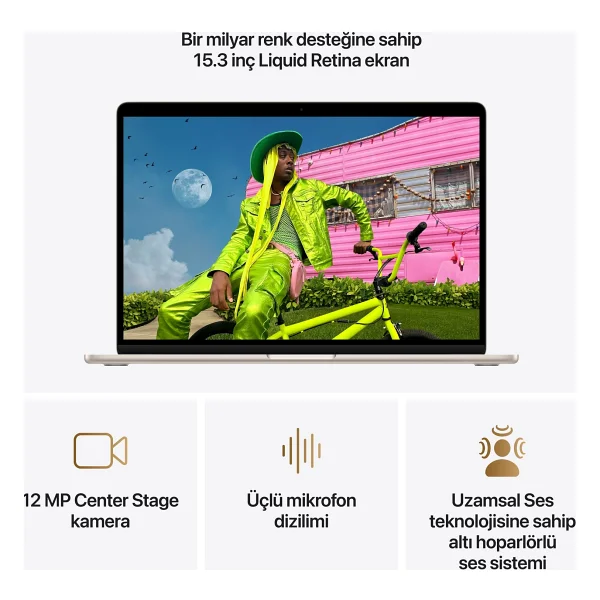 MacBook Air M5 24 GB 1 TB SSD 15.3" Notebook - Görsel 7