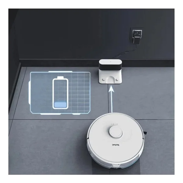 Tefal RG8577 X-Plorer Serie 75 S Mop Özellikli Beyaz Akıllı Robot Süpürge - Görsel 3