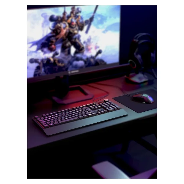 Rampage Jazzy V2 Km-9858 RGB Kablolu Oyuncu Klavye Mouse Seti - Görsel 8