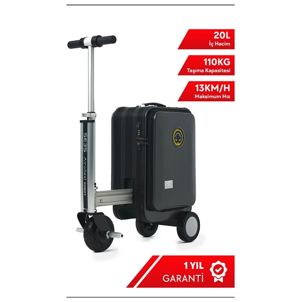 AirWheel SE3S Elektrikli Scooter Kabin Boy Valiz - Görsel 2