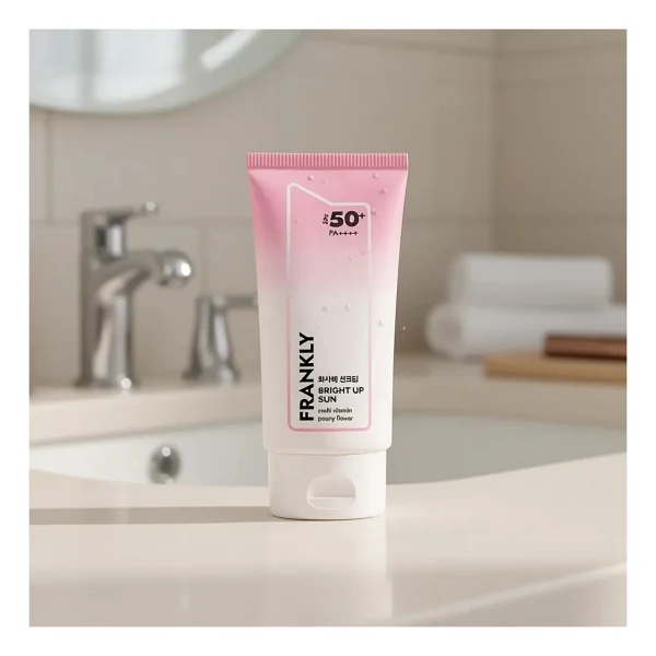 Frankly Bright Up Ton Eşitleyici Ve Aydınlatıcı 50 Ml 50 Faktör Pembe Güneş Kremi - Görsel 8