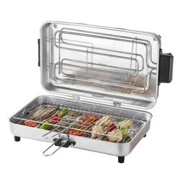 Taner Tnrız-1704 Mangalcı Büyük Boy 1100 W Izgara - Görsel 2