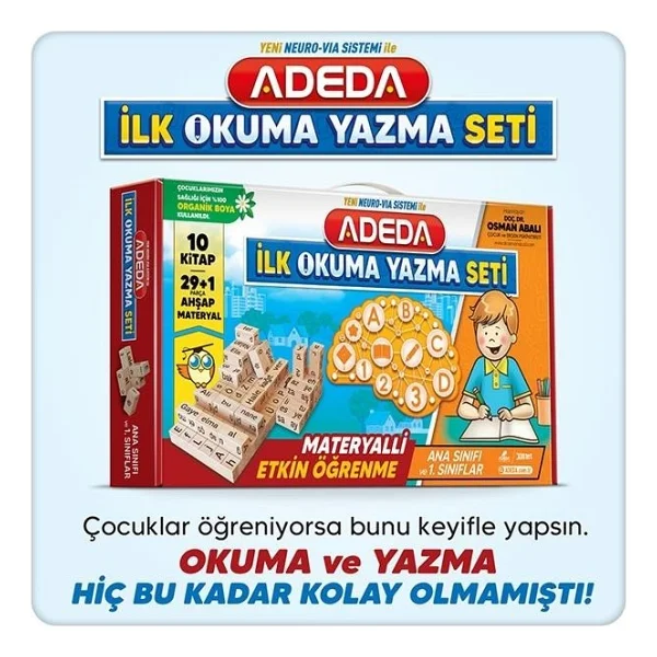 Adeda Yayıncılık İlk Okuma Yazma Seti - Görsel 9