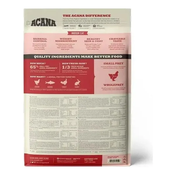 Acana Indoor Entree Sterilised 4.5 Kg Yetişkin Kedi Maması - Görsel 3