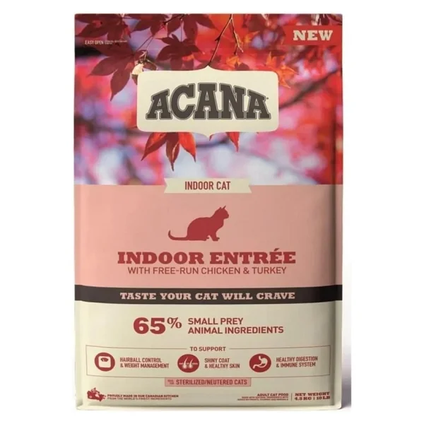 Acana Indoor Entree Sterilised 4.5 Kg Yetişkin Kedi Maması - Görsel 4