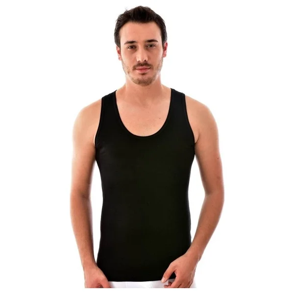 Seher Yıldızı 6'lı Erkek Klasik Atlet - XL - Beyaz - Görsel 5