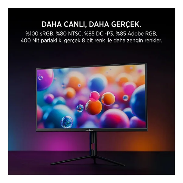 James Donkey Epic J60 27" 0.5 ms Full HD Pivot IPS 360 Hz Oyuncu Monitörü - Görsel 4