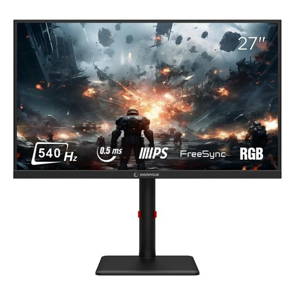 Rampage Prime Pr27r540fh 27" 0.5 Ms Full HD Pivot Ips 540 Hz Oyuncu Monitörü - Görsel 2