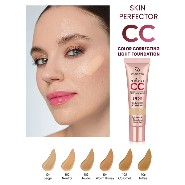 Golden Rose Skin Perfector Spf 50 30 Ml Cc Krem - Görsel 9