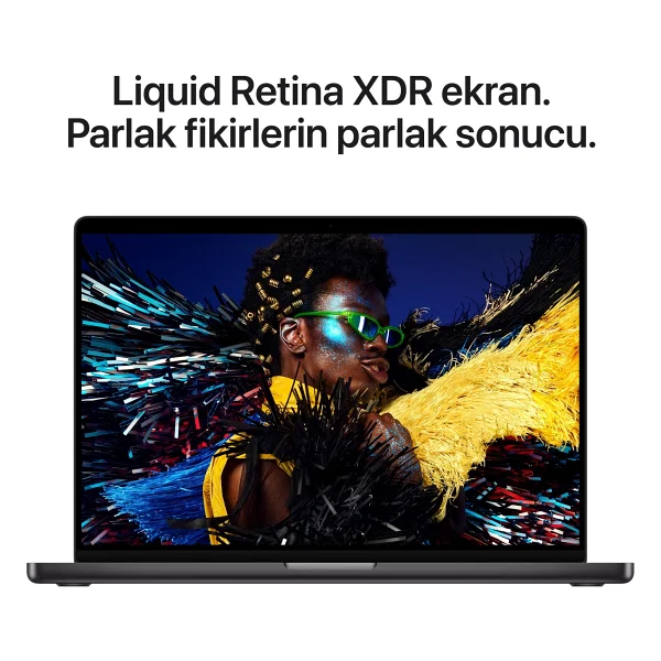 MacBook Pro M5 Max 36 GB 2 TB SSD 16.2" Notebook - Görsel 6