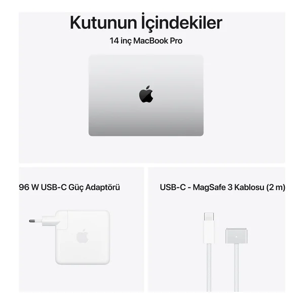 MacBook Pro M5 Pro 24 GB 1 TB SSD 14.2" Mgdn4tu/A Gümüş - Görsel 10