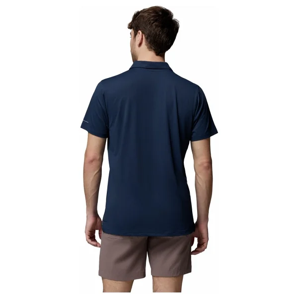 Columbia Tech Trail Utility Am1495-465 Lacivert Kısa Kollu Polo Yaka Erkek Tişört - Görsel 7