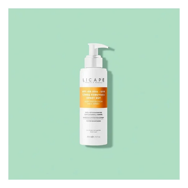 Licape Güneş Koruyucu Sprey Süt Spf 50+ 200 Ml - Görsel 3