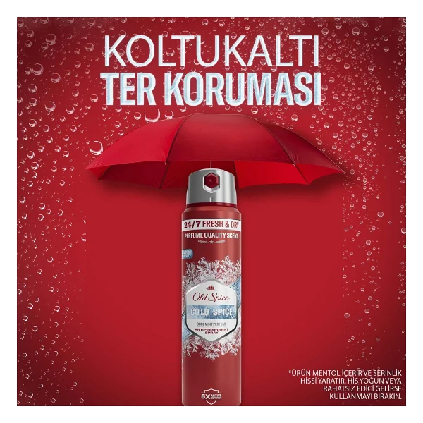 Old Spice Cold Spice 150 Ml Deodorant - Görsel 10