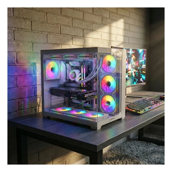 Rampage Ares Argb Fanlı Beyaz 750 W Atx Oyuncu Kasası - Görsel 5