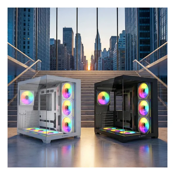 Rampage Ares Argb Fanlı Beyaz 750 W Atx Oyuncu Kasası - Görsel 6