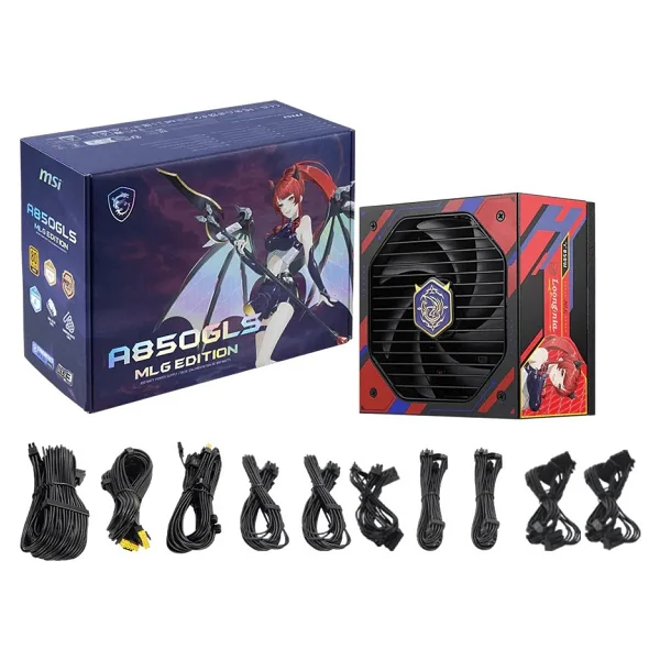 MSI A850GLS MLG Edition Gen5.1 850 W Power Supply - Görsel 6