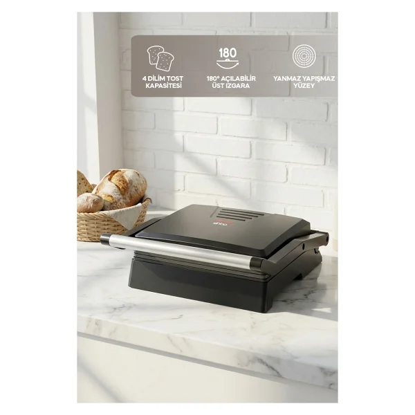 Sinbo Ssm-2594 1000 W Izgara Ve Tost Makinesi - Görsel 2