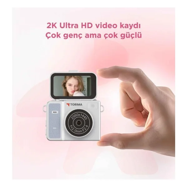 Torima Cmr46 Mavi Dijital Fotoğraf Makinesi - Görsel 6