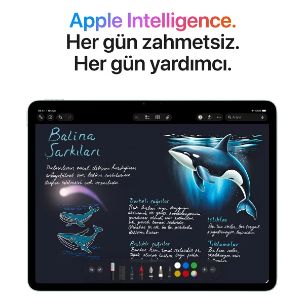 iPad Air M4 Wi-Fi 256 GB 11" Tablet - Görsel 5